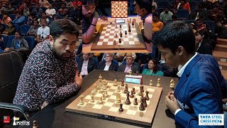 4 years later it is Nakamura vs Pragg once again  Tata Steel Chess India 2022 [upl. by Aicekan]