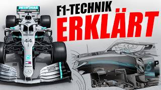 Erklärt So funktioniert ein F1Auto  Formel 1 2019 Technik [upl. by Oninrutas352]