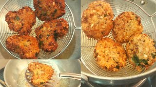 Black Eyed Beans Vada RecipeLobia Vada RecipeAlasanda Vada Recipeఅలసంద గారెలు [upl. by Radborne]