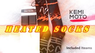 Kemimoto Heated Socks Unboxing amp Initial Review [upl. by Dotson137]