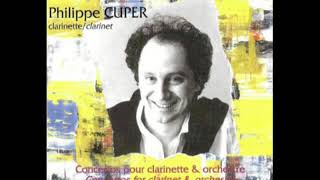 Philippe Cuper Concerto pour clarinette de Jean Françaix Orchestre de Bretagne [upl. by Adnoryt457]