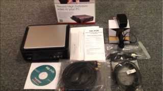 New Hauppauge HD PVR 1212 Unboxing HD [upl. by Simonette]