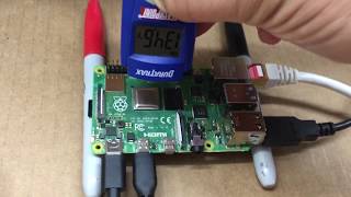 Raspberry Pi 4 Model B Temperature Using Infrared Temperature Unit [upl. by Nedrud]