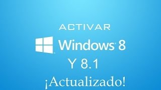 ACTIVAR WINDOWS 8 y 81 PARA SIEMPRE ABRIL 2017 [upl. by Ettennat]