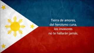 The Philippine National Anthem in EspañolEnglish amp Tagalog [upl. by Ecidnak]