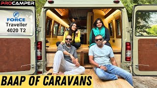 Finally revealed  Force Traveller Caravan by Pro Camper [upl. by Lusty998]