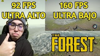 COMO CONFIGURAR THE FOREST para que no tenga LAG│2024😉 [upl. by Mcnutt]