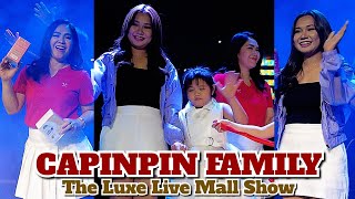 Ser Geybin Capinpin Family PINAGKAGULUHAN sa Luxe Live Mall Show  Mama Beth Elma Asagra amp Sky [upl. by Shuler]