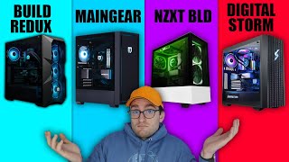 The Best Custom Prebuilt Gaming PC Companies Who has the Best Deals [upl. by Htebazle]