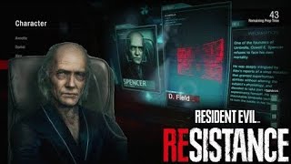 The Old Man Hates Solicitors Door Whore Game Play Resident Evil Resistance [upl. by Terag]