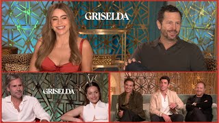 GRISELDA Cast Interview Sofía Vergara Alberto Guerra Juliana Aiden Martinez Eric Newman Netflix [upl. by Eeltrebor]