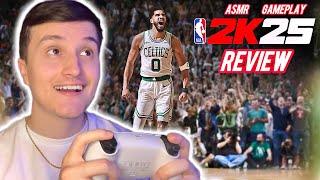 ASMR Gaming 🎮💤  Relaxing NBA2K25 Gameplay  Review 🏀 [upl. by Chan]