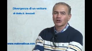 Divergenza di un vettore [upl. by Nauqat]