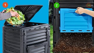 Best 80 Gallon Outdoor Compost Bin in 2023 Large Composters [upl. by Nwahsear]