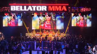 IlimaLei Macfarlane walkout to the cage Bellator 295 Honolulu Hawaii [upl. by Ecinuahs158]