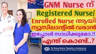 GNM Nurse to become RN Enrolled Nurse Newzealand Nursing Council Updates rn en ielts oet [upl. by Anipsed]