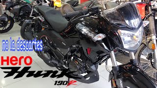 HERO HUNK 190R modelo 2022 ¿que sabes de ella precioabsFieuro4 no la descartes es buena moto👌 [upl. by Irisa]