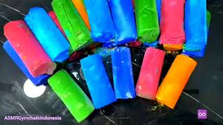 🌈🦄♾️Super💓Buttery🌈Fluffy❣️hydrophobic Gym Chalk Dry CrumblesWater crush 🥰chalkartsatisfyingasmr [upl. by Oicanata]