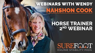 No 240 Nahshon Cook horse trainer Nov 2 2021 2nd webinar [upl. by Kinchen911]