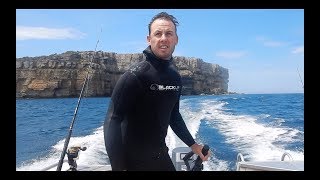 A boat camping spearfishing adventure Jervis Bay NSW Australia [upl. by Aicak]