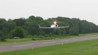 Learjet 31 High Speed Flyby [upl. by Neyuq]