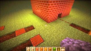 Build a Working Light Sensative Alarm Clock in Minecraft tutorial [upl. by Riamu]