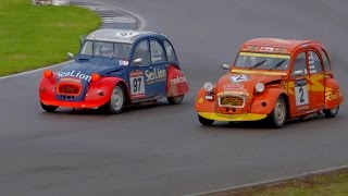 Citroën 2CV 24 hour race in Anglesey [upl. by Nylzor]