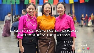 ལྷག་དཀར་བཟང།  Toronto Lhakar Gorshey Beautiful Tibetan traditional ❤️ ✨️ [upl. by Analiese867]