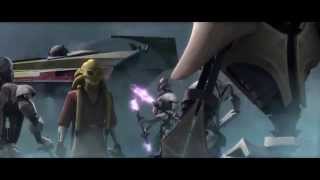 Star Wars The Clone Wars  Kit Fisto vs General Grievous 1080p [upl. by Otilesoj]