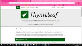 SpringMVC  Thymeleaf  using XML [upl. by Ayouqes598]