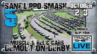 Sanfilippo Smash Demolition Derby  MORRIS NY  LIVESTREAM [upl. by Richmound]