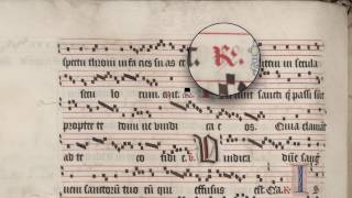 BGu Ms 15 Antiphonary 068 f33v [upl. by Aynas]