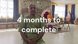 Accelerated Hybrid Bhakti Sastri course July 28  HG Purna Chandras Das [upl. by Iover]