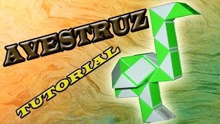 Como hacer Una Avestruz con Rubik SnakeSerpienteTwist Rubik´s en Español [upl. by Nnylesor]