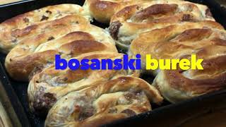 BUREK SA MESOM  KAKO SE PRAVI BUREK  DOMACI RECEPT [upl. by Neerom]