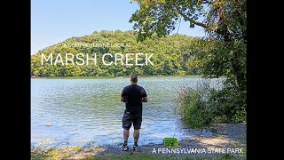 MARSH CREEK STATE PARK VIDEO [upl. by Lethia]