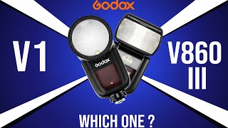 Godox V1 vs Godox v860 III which one is better [upl. by Mario]