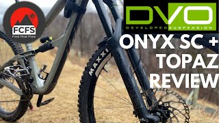 DVO Onyx SC amp Topaz Review Ibis Ripmo V2 Suspension Set Up [upl. by Analed]