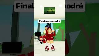 CUANDO TU HERMANA DE CI 0 OLVIDA QUE ES TONTA EN ROBLOX 🏓shorts [upl. by Noryahs280]