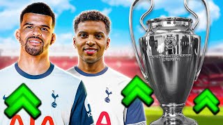 Can I Win TOTTENHAM HOTSPUR the CHAMPIONS LEAGUE [upl. by Norahs]