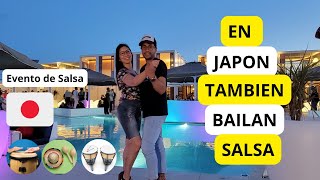 Japoneses BAILANDO SALSA🇯🇵🫶🏻🤭☀️ Yo soy Yurieli [upl. by Kerad]