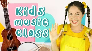 Music class for kids  20 minutes  toddler and preschool online music lesson [upl. by Chickie]