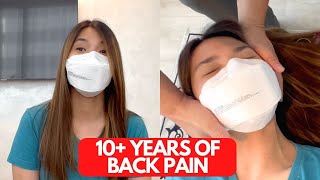 10 Years of Back Pain  Doc Kim Philippines Chiropractic adjustments [upl. by Henriques]