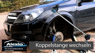 🔧Astra H Koppelstange  Pendelstütze tauschen  Replace coupling rod HD [upl. by Nellahs]