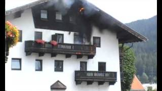 Freiwillige Feuerwehr Götzens  Einsatzvideo 14072009 [upl. by Nauqet]