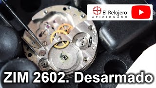 Reparación reloj a cuerda POBEDA Parte 2 Desarmar [upl. by Fanchet831]