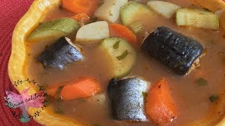 Caldo de PESCADO Bagre  Mi receta [upl. by Halstead]