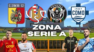 ANALISI ZONA PROMOZIONE DIRETTA SERIE A CATANZAROCREMONESEVENEZIA E COMO ULTIME 7 FINALI [upl. by Engenia]