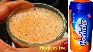 How To Make Horlicks Tea Recipe Healthy Horlicks Tea horlicks chaikhushi ek savera [upl. by Rosenblast757]