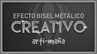 BISEL METÁLICO con luces y TEXTURAS en CORELDRAW 2022 [upl. by Abe]